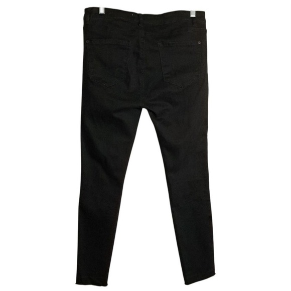 JUDY BLUE Los Angeles Women's Black Pants Distressed‎ 15/32 Skinny Fit - Picture 12 of 12